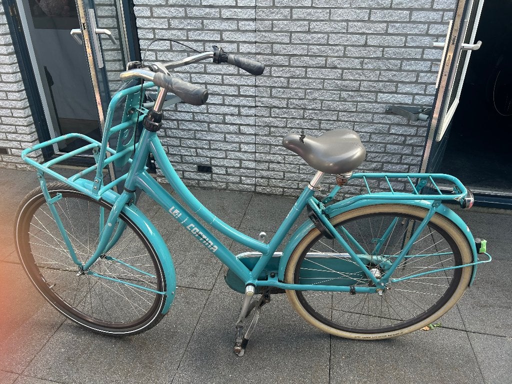 Dames fiets Cortina, Gebruikt, Versnellingen, 50 tot 53 cm, Trommelrem