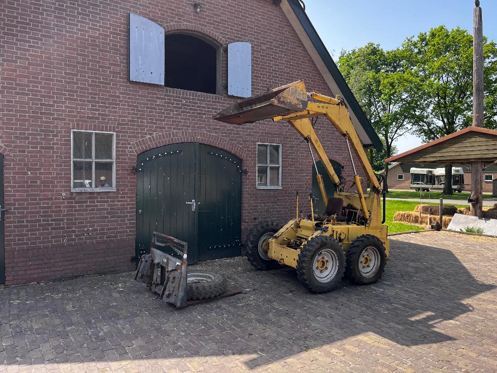 Bobcat schranklader(marge), Ophalen, Gebruikt