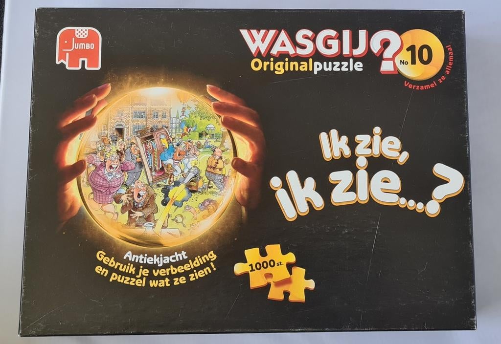 Wasgij Original puzzel Antiekjacht, Ophalen of Verzenden, 500 t/m 1500 stukjes, Zo goed als nieuw, Legpuzzel