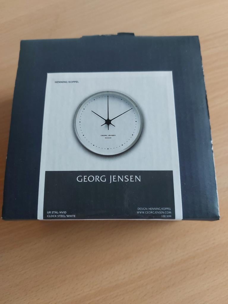 Georg Jensen klok Henning Koppel, Ophalen of Verzenden, Nieuw, Analoog, Wandklok