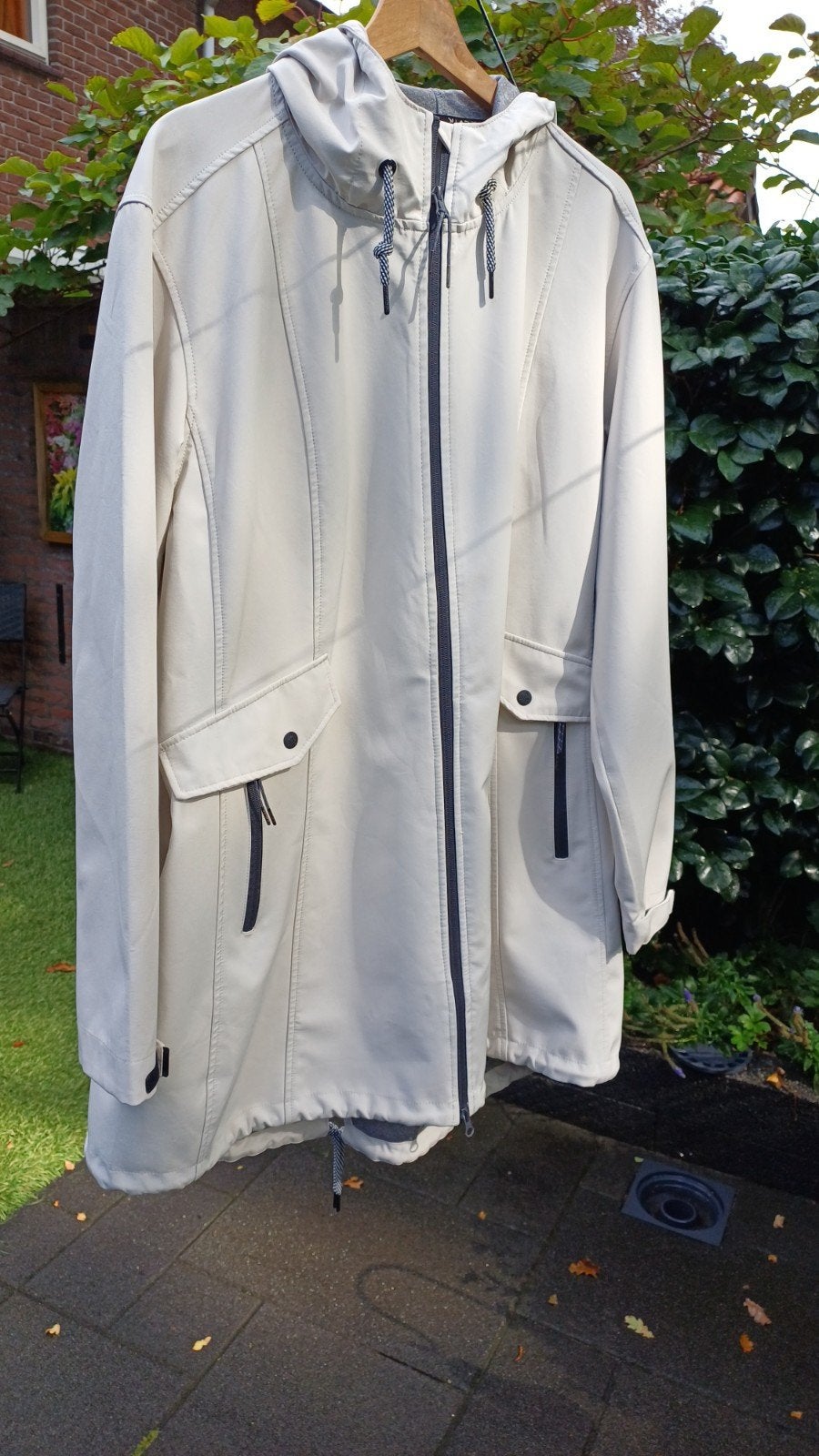 Dames Jassen, Kleding | Dames, Ophalen of Verzenden, Gedragen, Maat 46/48 (XL) of groter, Beige