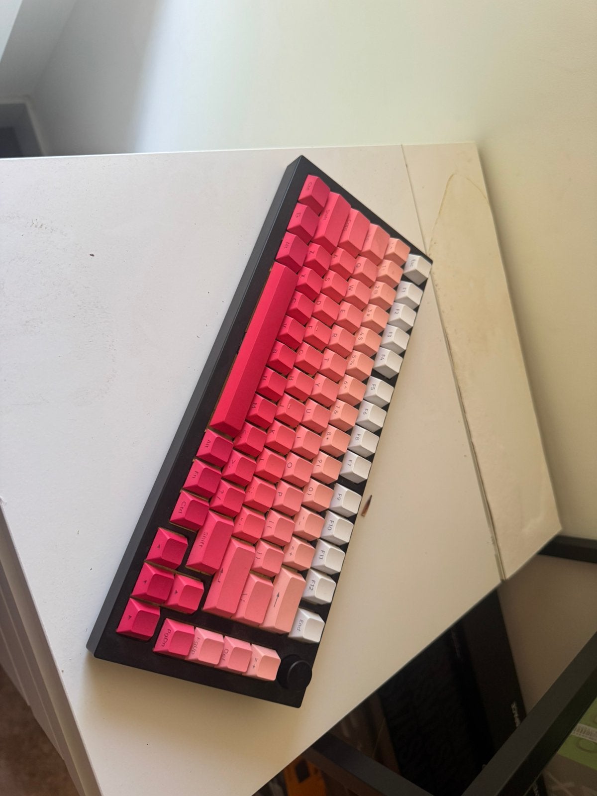 GMMMK volledig custom metale keyboard met Akko Piano Pro, Ophalen of Verzenden, Qwerty, Zo goed als nieuw, Hot-swappable