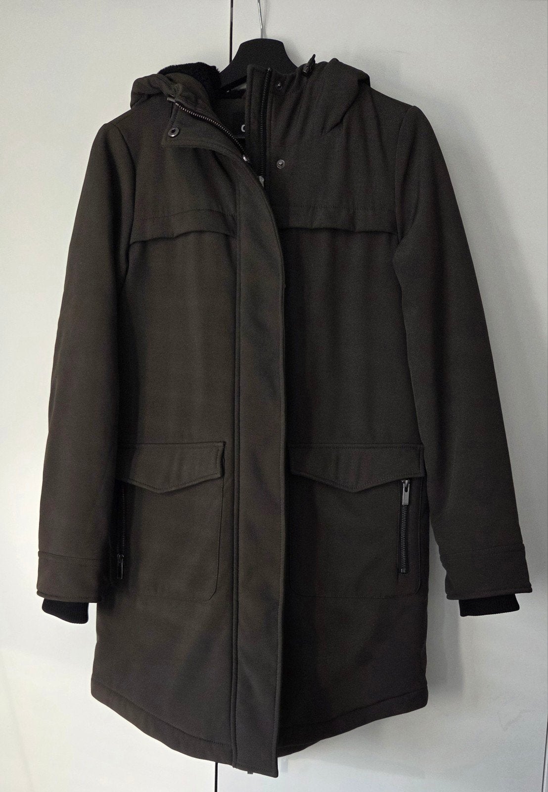 Dames winterjas (Only), Ophalen of Verzenden, Zo goed als nieuw, Maat 34 (XS) of kleiner, Groen