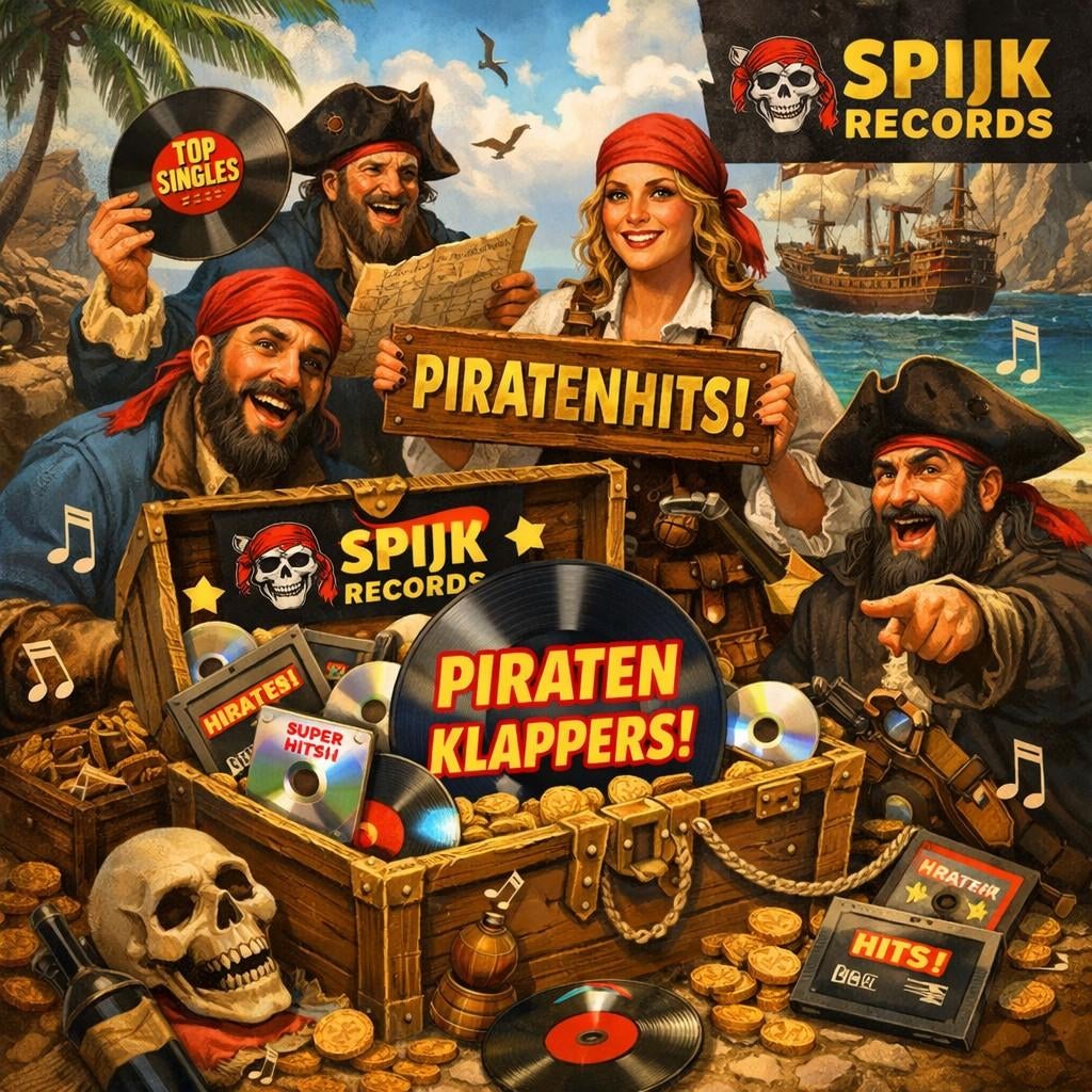 Te koop gevraagd Piratenhits en polka vinyl single 7 inch, Cd's en Dvd's, Ophalen of Verzenden, 12 inch, Levenslied of Smartlap
