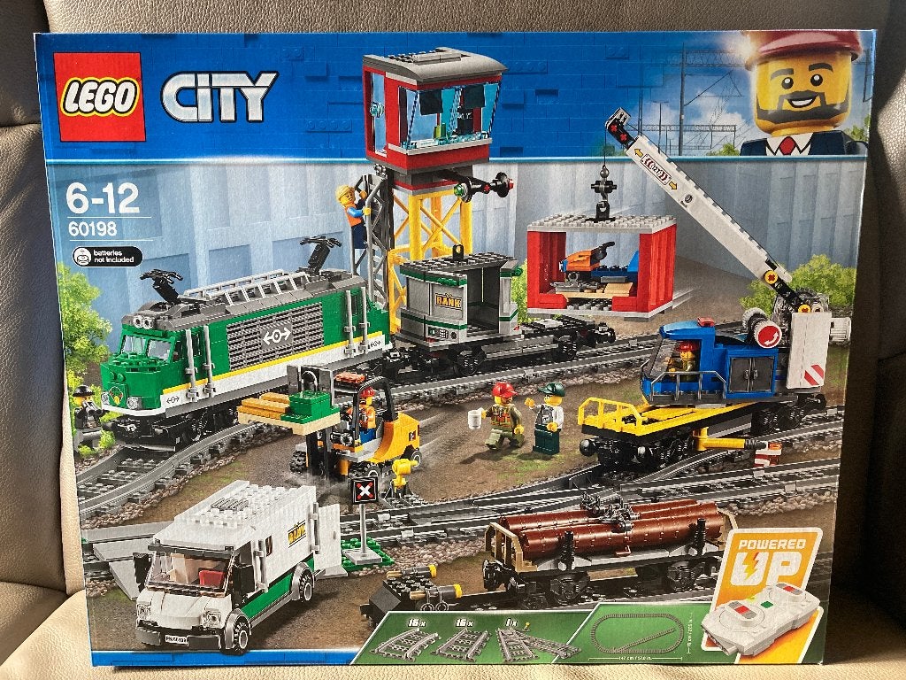NIEUW LEGO City  60198: Vrachttrein MISB, Kinderen en Baby's, Speelgoed | Duplo en Lego, City, Lego, Nieuw, Ophalen of Verzenden