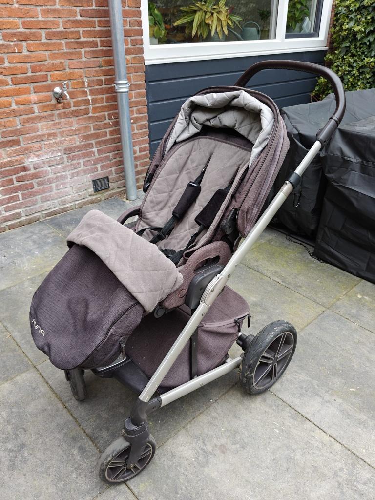Nuna mixx kinderwagen, Overige merken, Gebruikt, Combiwagen, Verstelbare duwstang