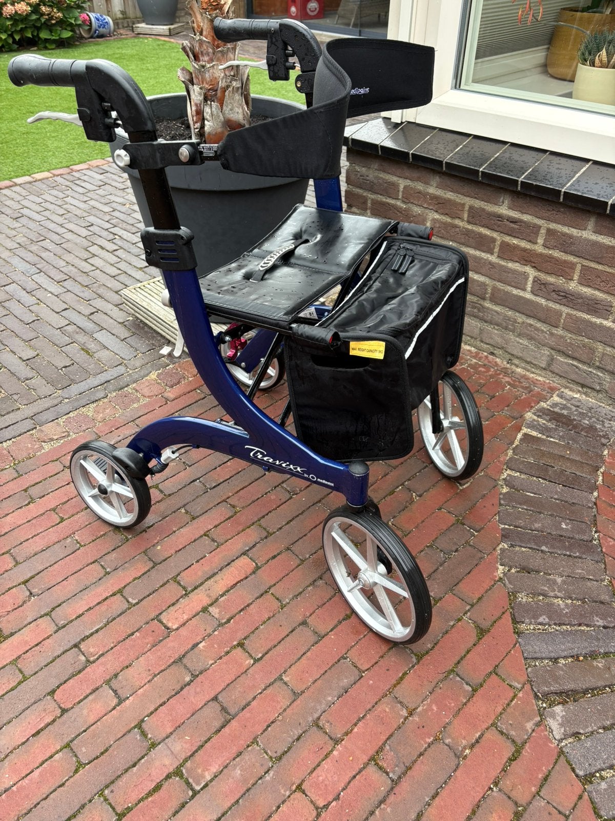 Rollator travixx de luxe s, Diversen, Ophalen, Opvouwbaar, Zo goed als nieuw