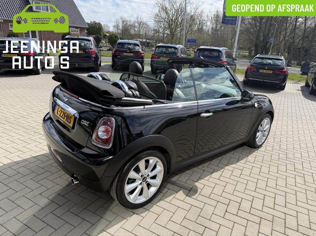 Mini Cabrio 1.6 One|PDC|Navi|Airco, Auto's, Voorwielaandrijving, Stof, Gebruikt, 4 cilinders