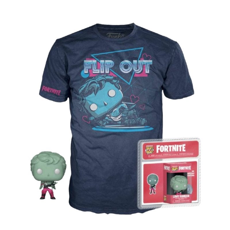 Funko Pop! Fortnite - Love Ranger met T-shirt, Verzamelen, Funko, Nieuw, Ophalen of Verzenden, 2802 Wetmore Ave, Everett, WA 98201, USA