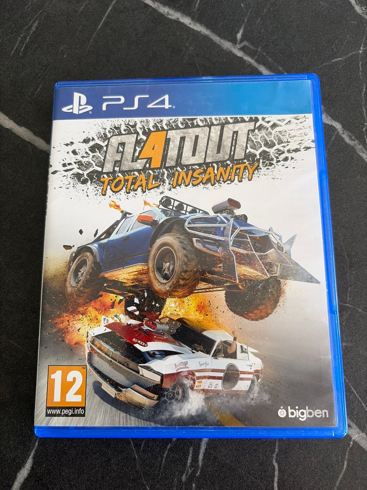 FL4TOUT Total Insanity PS4 (als nieuw), 1 speler, Racen en Vliegen, Ophalen of Verzenden, Zo goed als nieuw