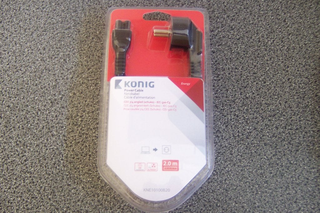 GRATIS: König Powerkabel., Ophalen, Nieuw