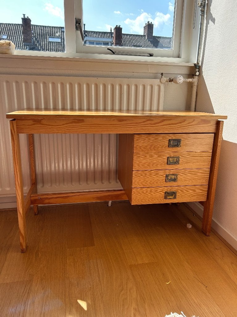 Bureau, Ophalen, Gebruikt, 110 cm, Scandinavisch