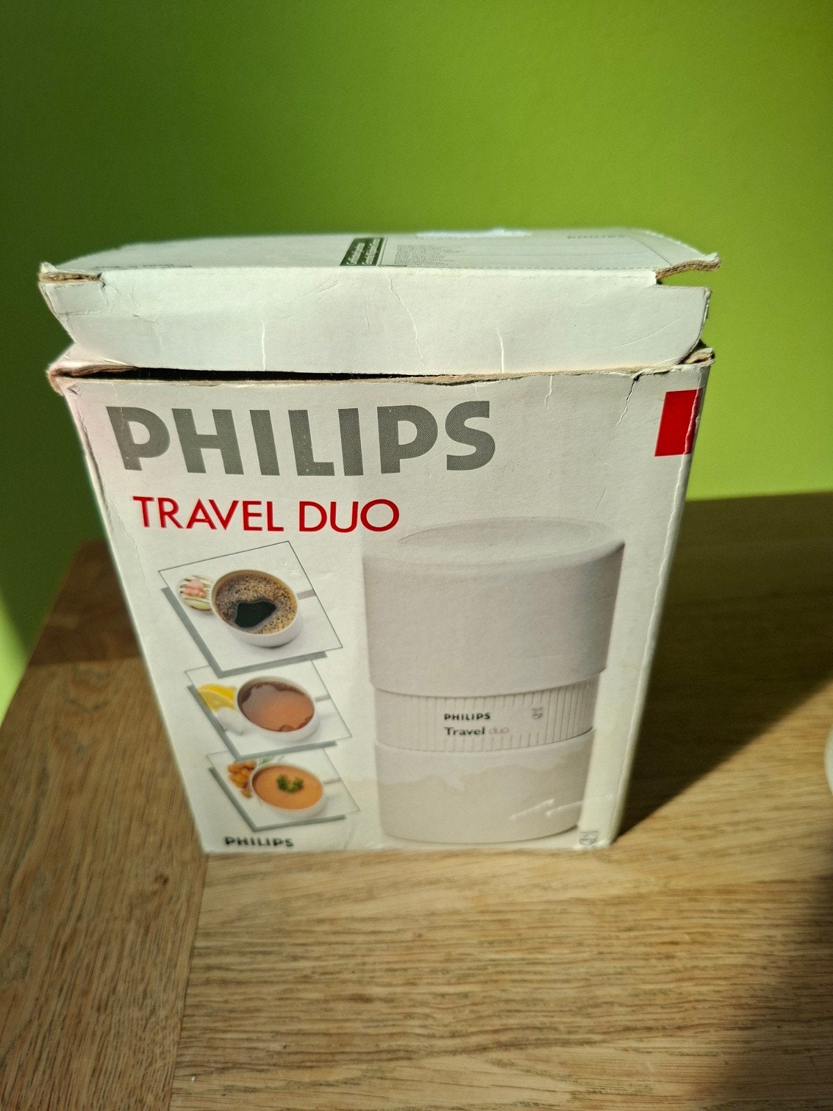 Philips Travel Duo Koffiezetapparaat - Compact en Draagbaar, Overige modellen, Gemalen koffie, Ophalen of Verzenden, Zo goed als nieuw
