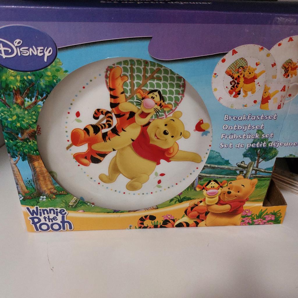 winnie pooh ontbijtset, Ophalen, Winnie de Poeh of vrienden, Nieuw, Servies