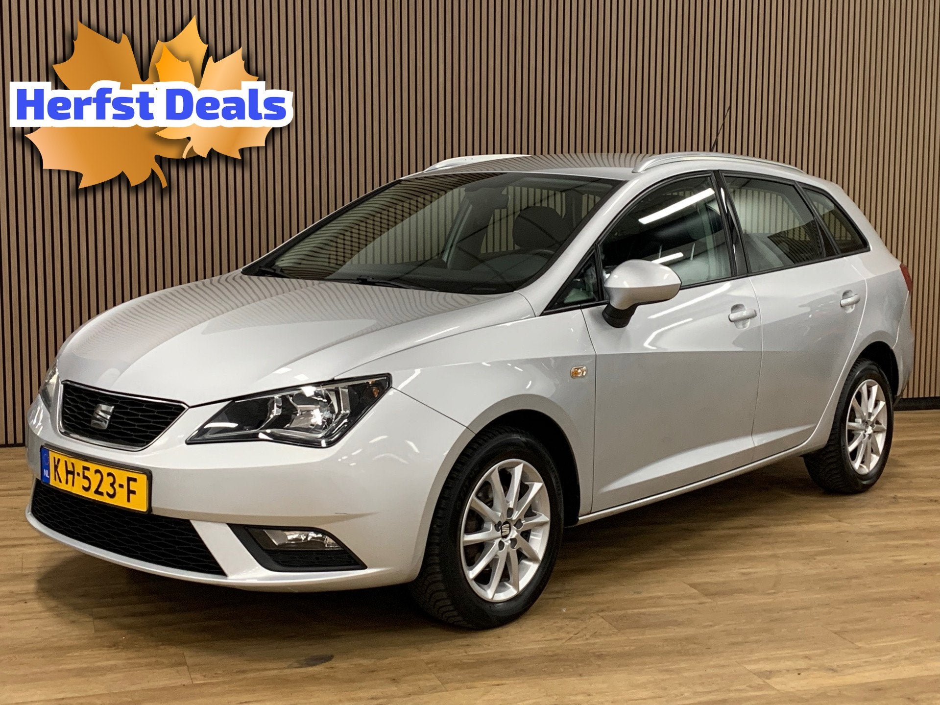 Seat Ibiza ST 1.0 EcoTSI Style Connect|Navigatie|Airco|, Auto's, Voorwielaandrijving, Dealer onderhouden, Stof, Automatische klimaatregeling