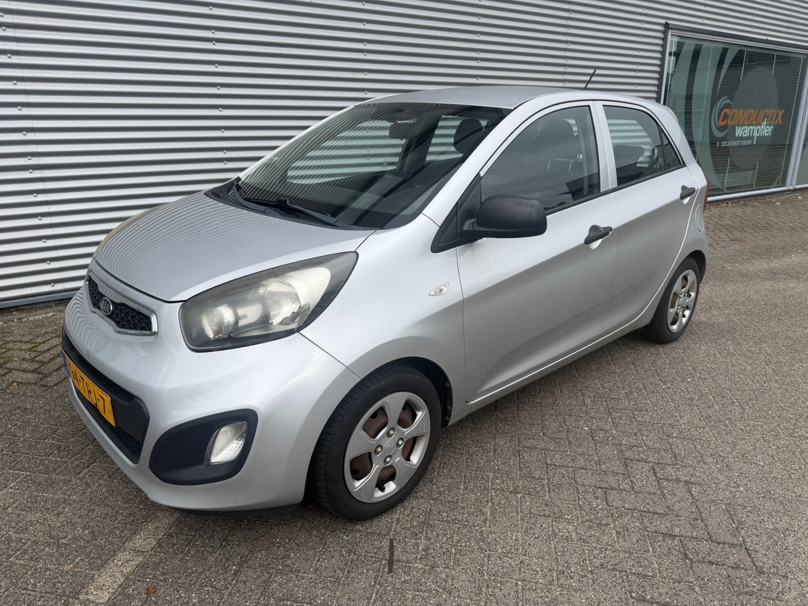 Kia Picanto 1.0 Cvvt 5-DRS 2012. 150981 kmst, airco!, Auto's, Voorwielaandrijving, 400 kg, Origineel Nederlands, 24 km/l