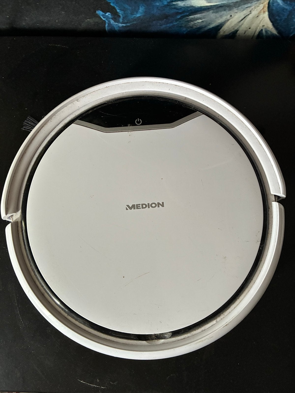 Medion Robotstofzuiger - Automatisch en Efficiënt Schoonmake, Ophalen, Overige merken, Gebruikt, Oplaadstation