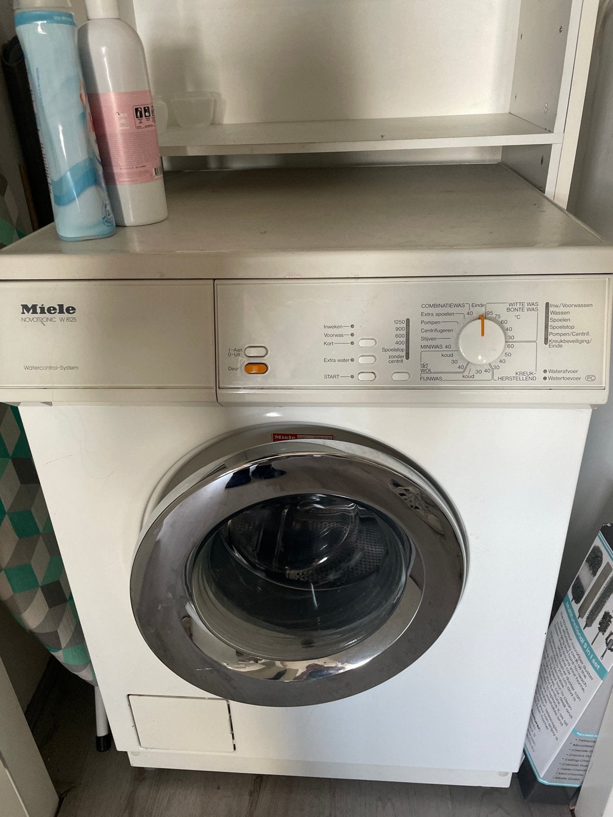 Miele Novotronic W 825 Wasmachine - Voorlader, Ophalen, Gebruikt, Voorlader, 85 tot 90 cm