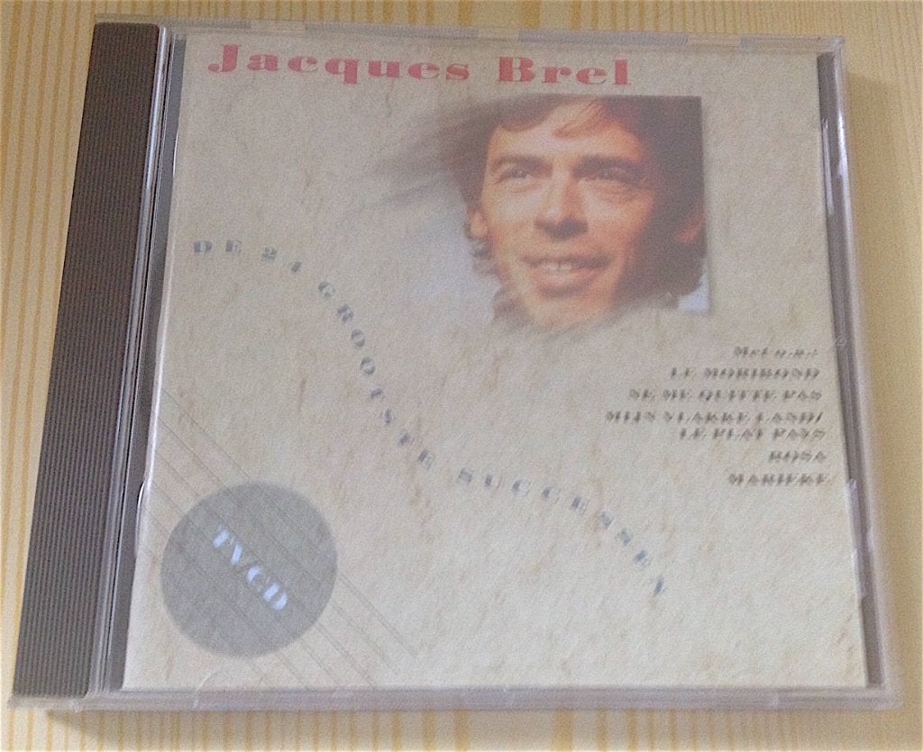 CD Jacques Brel - De 24 Grootste Successen, Ophalen, Zo goed als nieuw, Pop, Album
