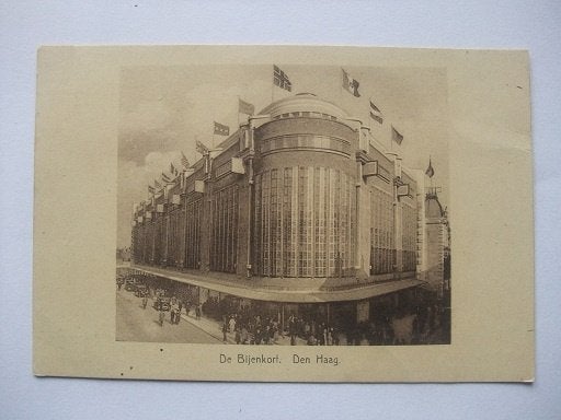 Q76 Den Haag - Bijenkorf - 1937, Verzenden, 1920 tot 1940, Ongelopen, Zuid-Holland