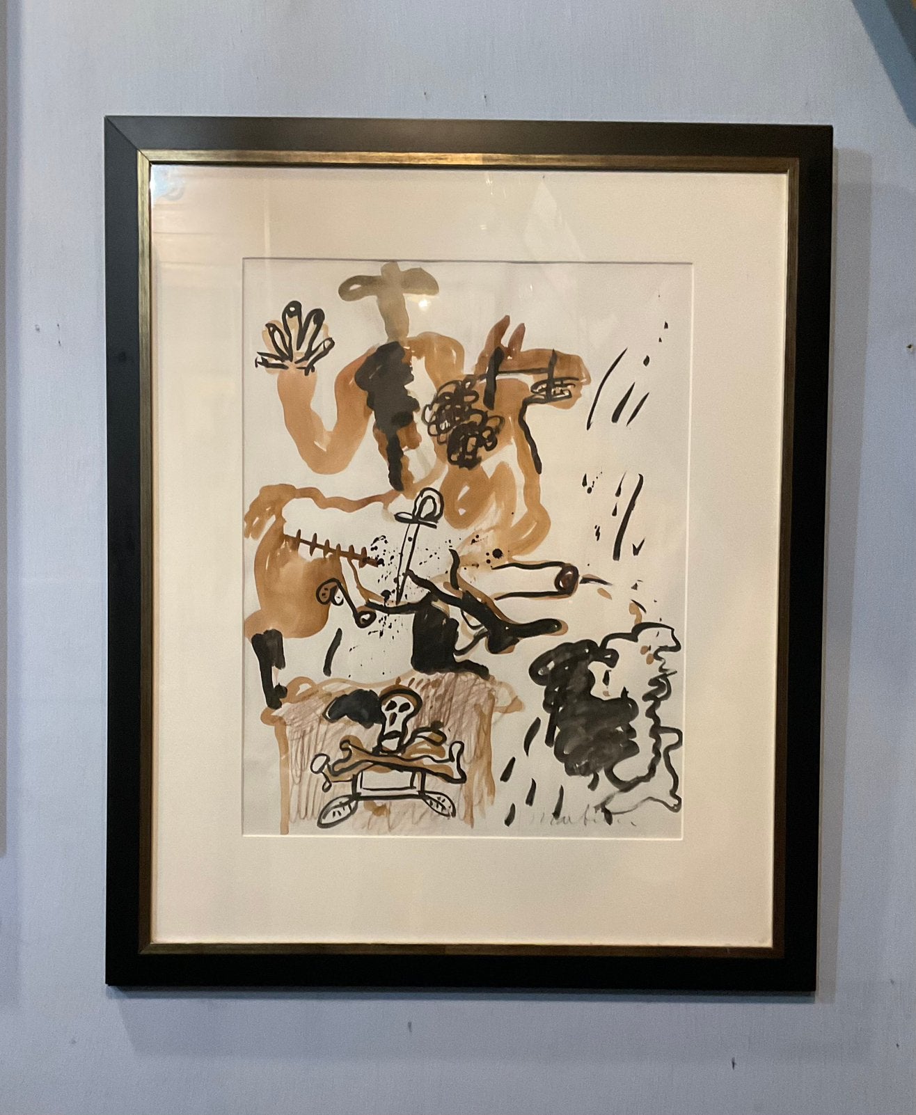 Anton Martineau origineel werk, Ophalen of Verzenden