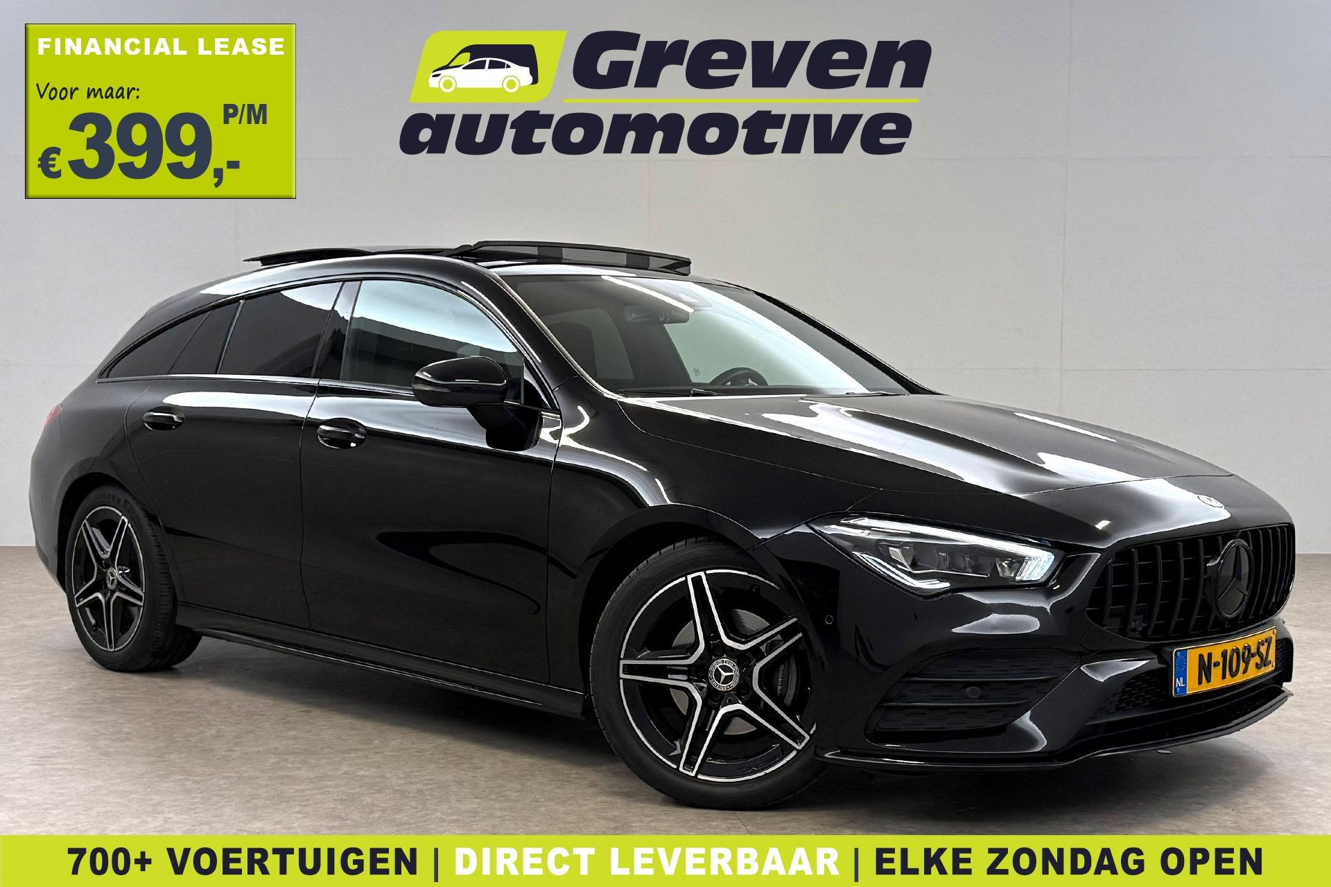 Mercedes-Benz CLA-Klasse 180 AMG Nightpakket | Pano | Sfeer, Auto's, CLA, 136 pk, Gebruikt, Euro 6