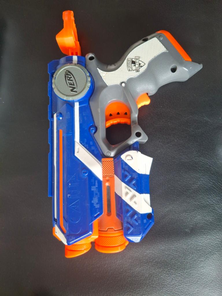 Nerf gun, Ophalen of Verzenden, Zo goed als nieuw