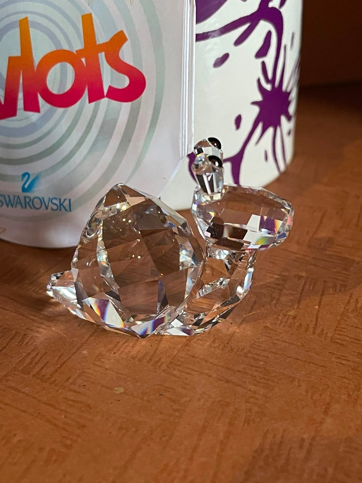 Swarovski Lovlot Shina de Slak Nieuw, Verzamelen, Swarovski, Ophalen of Verzenden, Nieuw, Figuurtje