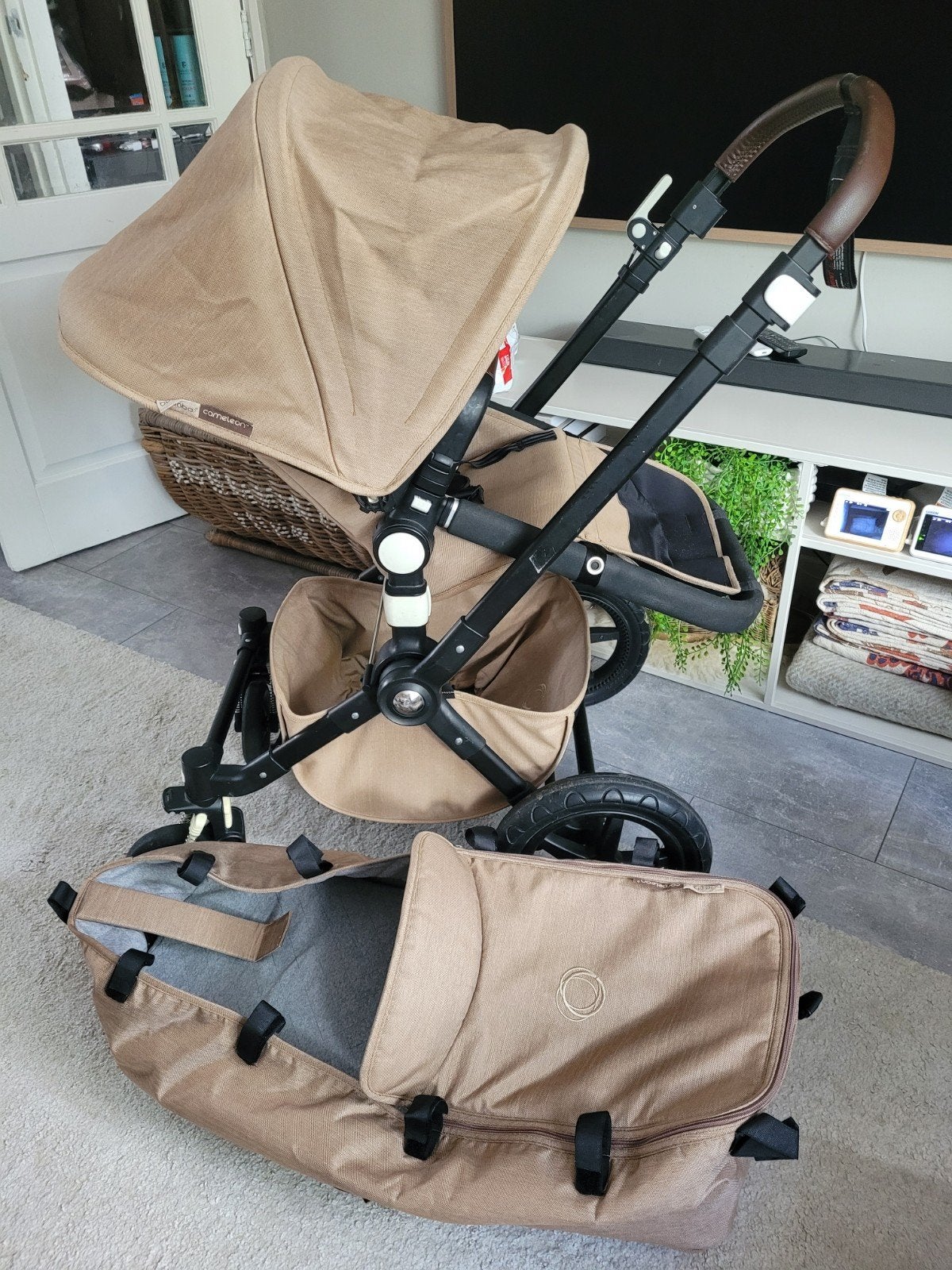 Bugaboo Cameleon 3 Sahara Sand - Complete Combiwagen, Ophalen, Gebruikt, Bugaboo