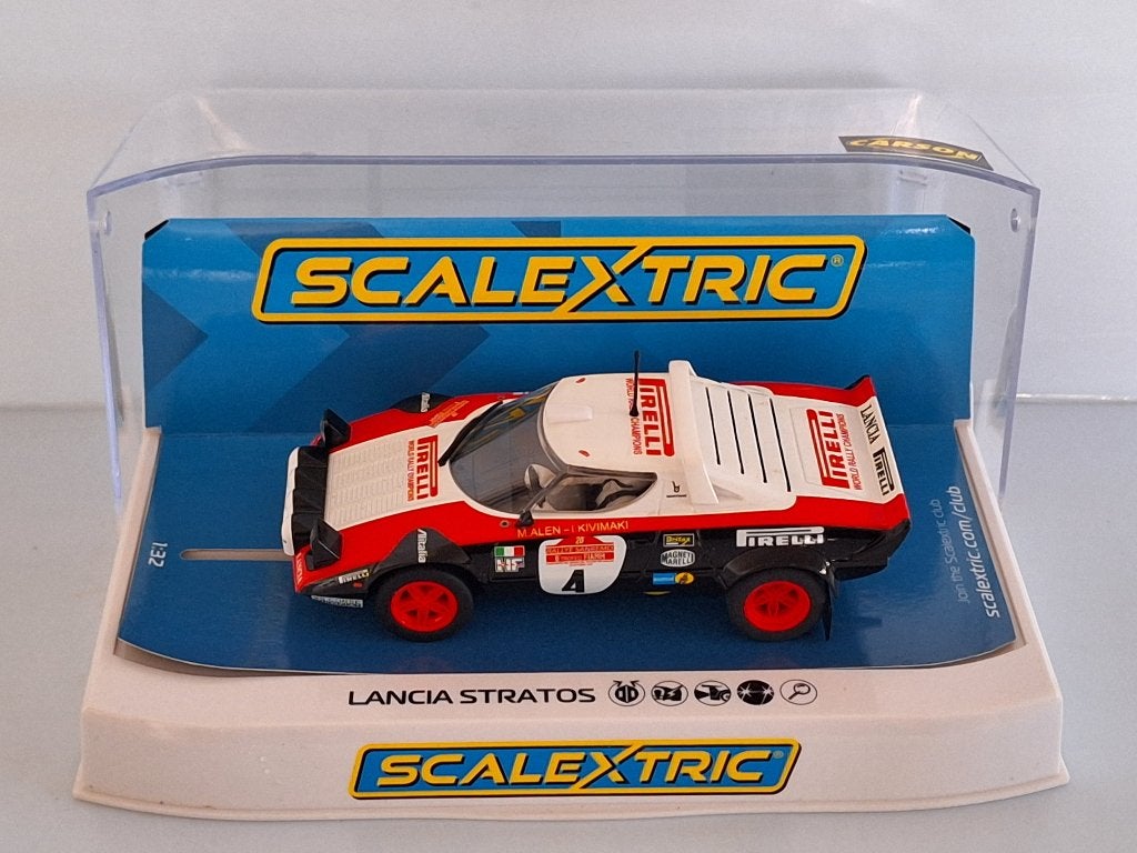 Scalextric Lancia Stratos San Remo Rally 1978 Marklu C3931, Overige merken, Nieuw, Scalextric, Ophalen of Verzenden