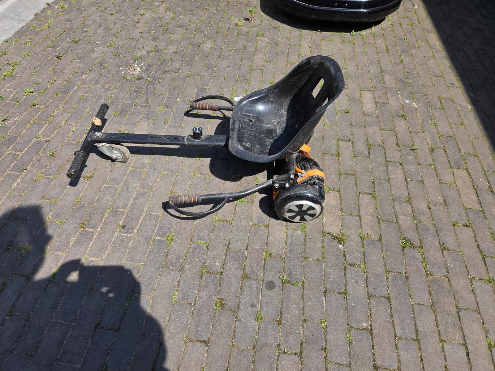 Hoverboard Kart / Hoverkart - Zwart, Kinderen en Baby's, Speelgoed | Buiten | Voertuigen en Loopfietsen, Ophalen, Gebruikt, Overige typen