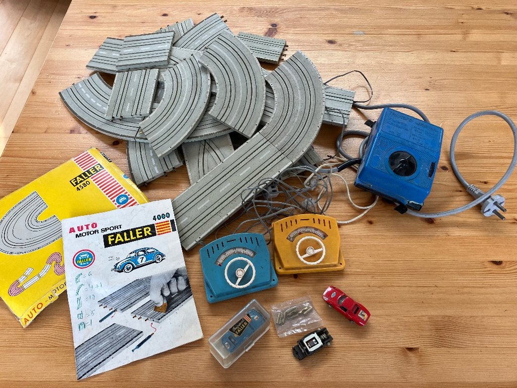Faller autobaan, Overige merken, Gebruikt, Gelijkstroom, Overige typen