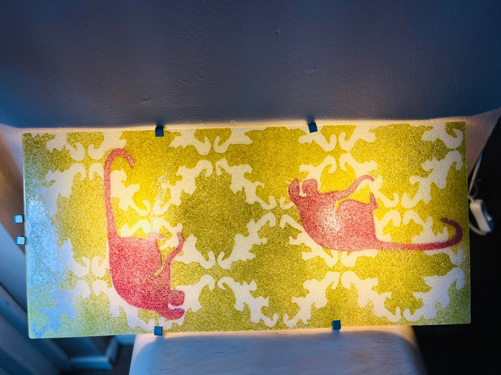 NIEUW GYLLEN Vintage IKEA wandlamp -Design Unieke decoratie, Ophalen of Verzenden, Zo goed als nieuw, Glas
