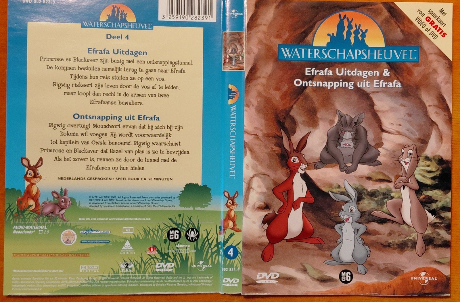 Waterschapsheuvel Deel 4: Efrafa Uitdagen & Ontsnapping, Gebruikt, Animatie, Tv-serie, Vanaf 6 jaar