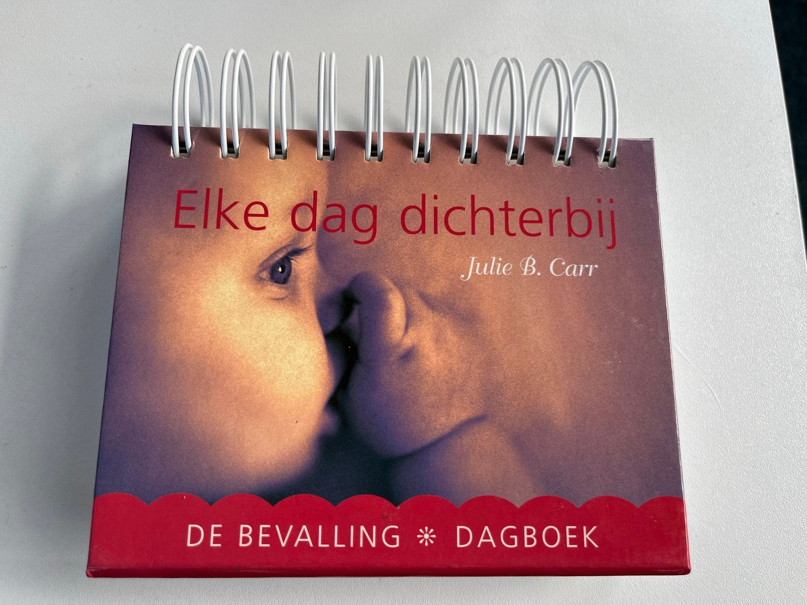 Elke dag kalender ongeboren baby zwangerschap J.B. Carr, Ophalen of Verzenden, Zo goed als nieuw, Zwangerschap en Bevalling, J.b. Carr