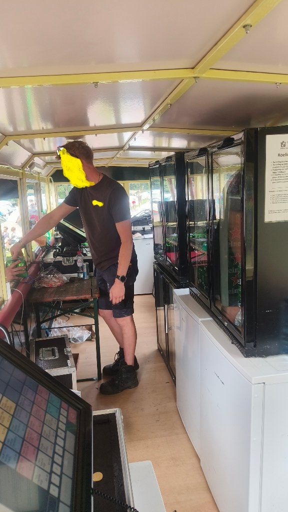 Mobiele verkoopwagen / DJ wagen / paardentram, Restaurant