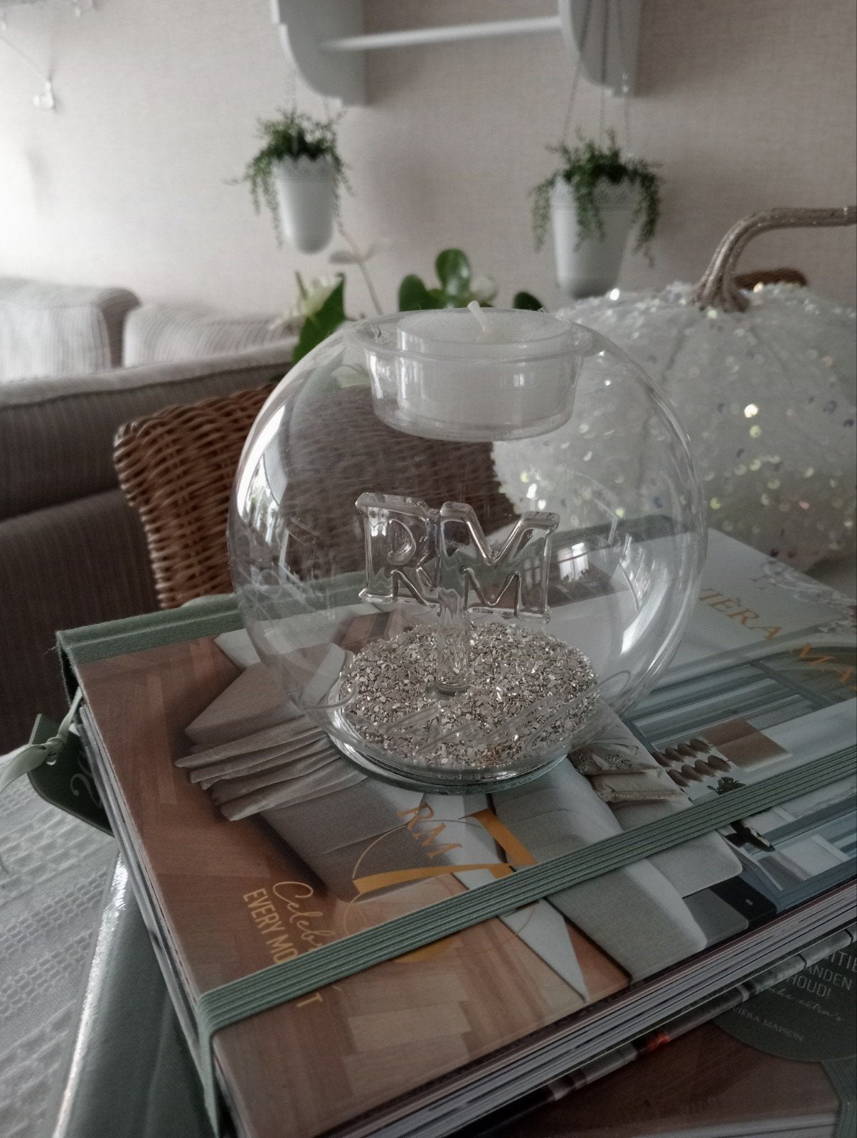 Riviera Maison waxine votive, Ophalen of Verzenden, Zo goed als nieuw