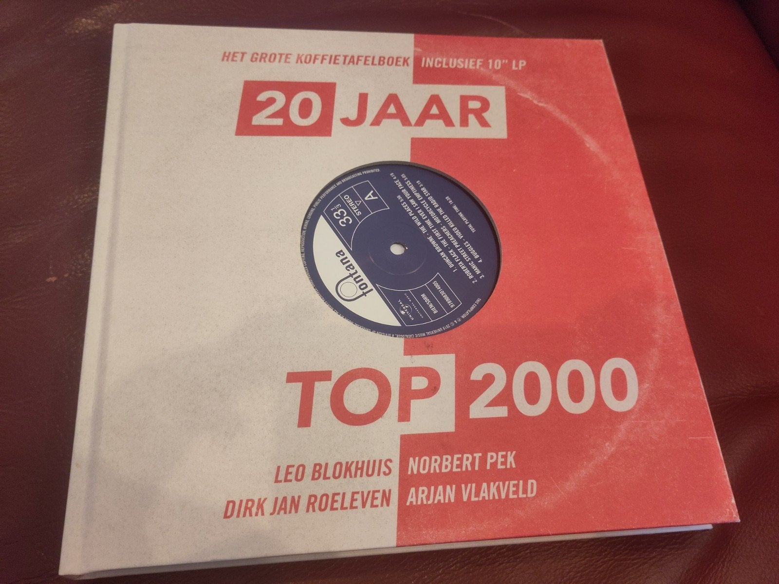 Norbert Pek - Twintig jaar Top 2000, Boeken, Ophalen, Artiest, Zo goed als nieuw, Norbert Pek; Dirk Jan Roeleven; Leo Blokhuis; Arjan Vlakveld
