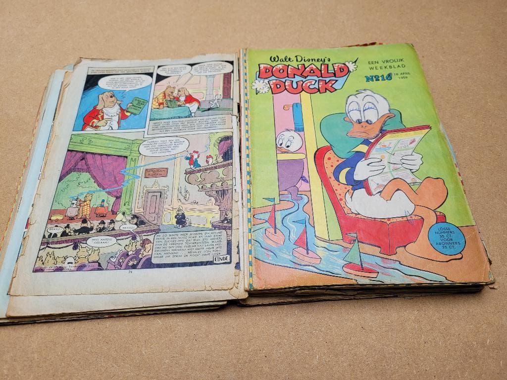 Donald Duck (1959), Diverse, Europa, Meerdere comics, Ophalen