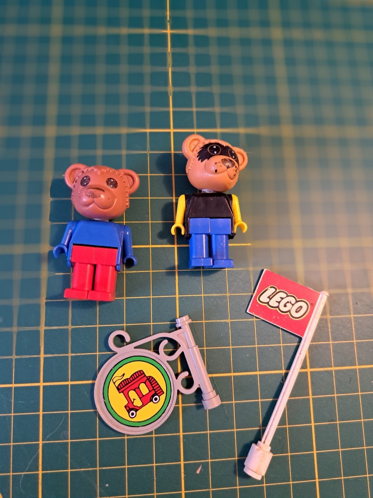 Lego Fabuland figuren en accessoires, Gebruikt, Overige thema's, Lego, Ophalen of Verzenden