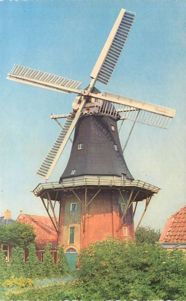 378-331-041 Mensingeweer  Molen Hollands Welvaart, Verzenden, Voor 1920, Groningen