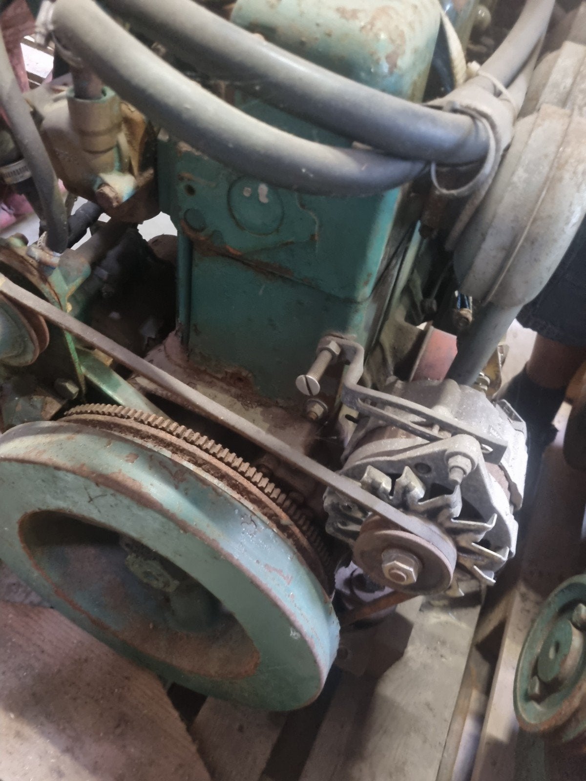 2x volvo penta 3cil md serie, Doe-het-zelf en Verbouw, Motoren, Ophalen