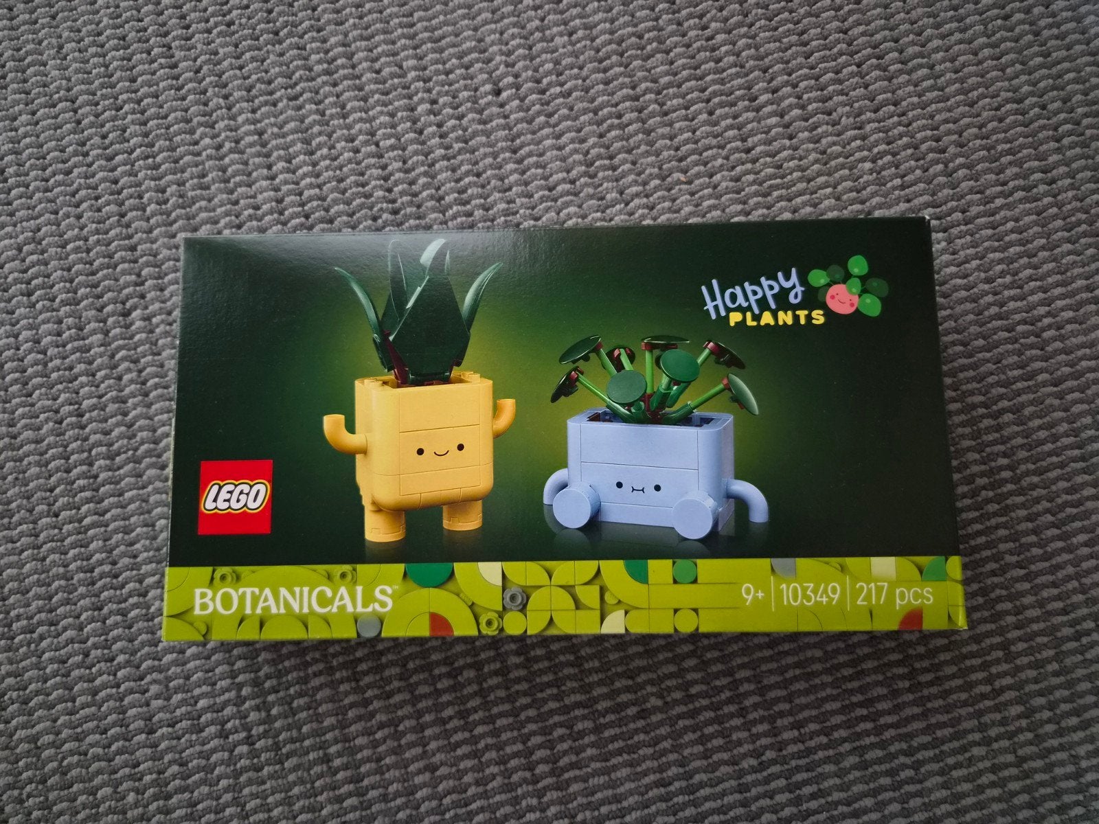 Lego Botanicals Happy Plants 10349 - 1x gebouwd, Compleet, Overige thema's, Lego, Ophalen of Verzenden