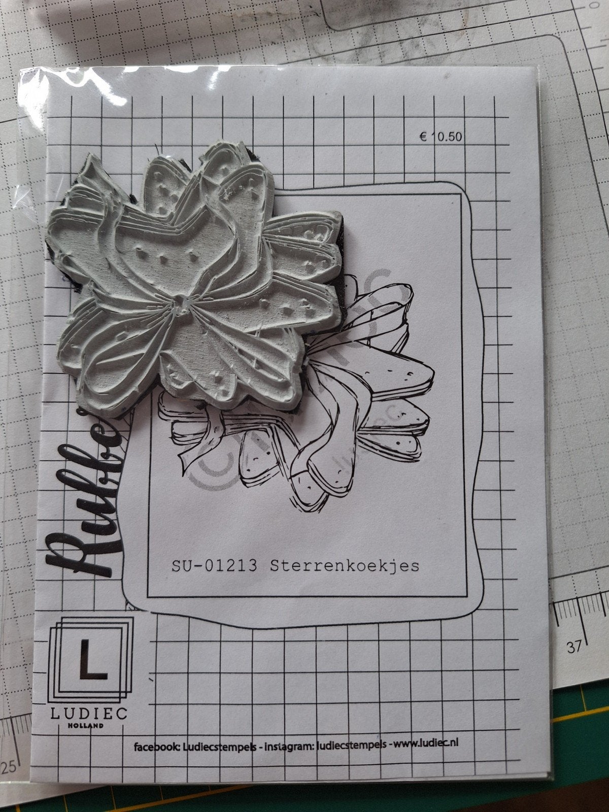 sterrenkoekje ludiec, Ophalen of Verzenden, Nieuw, Clearstamp