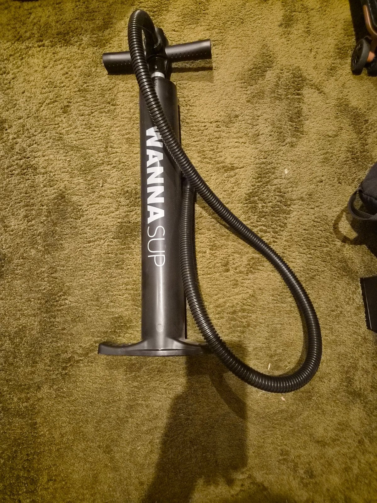 WANNASUP SUP Pomp met Manometer, Watersport en Boten, Ophalen of Verzenden, Zo goed als nieuw