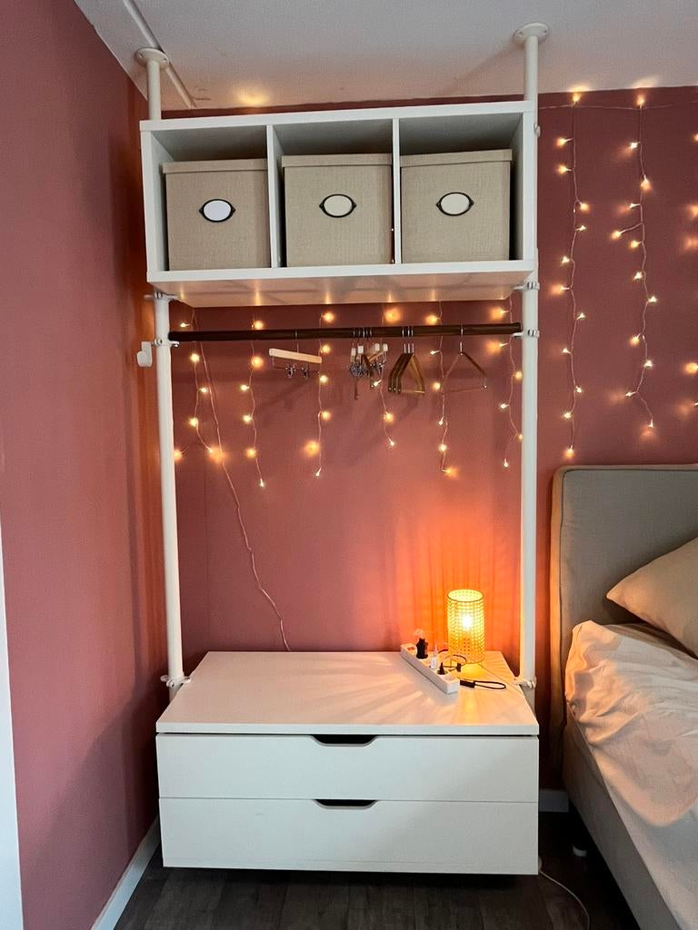 Open ikea kast, Ophalen, 100 tot 150 cm, 200 cm of meer, Zo goed als nieuw