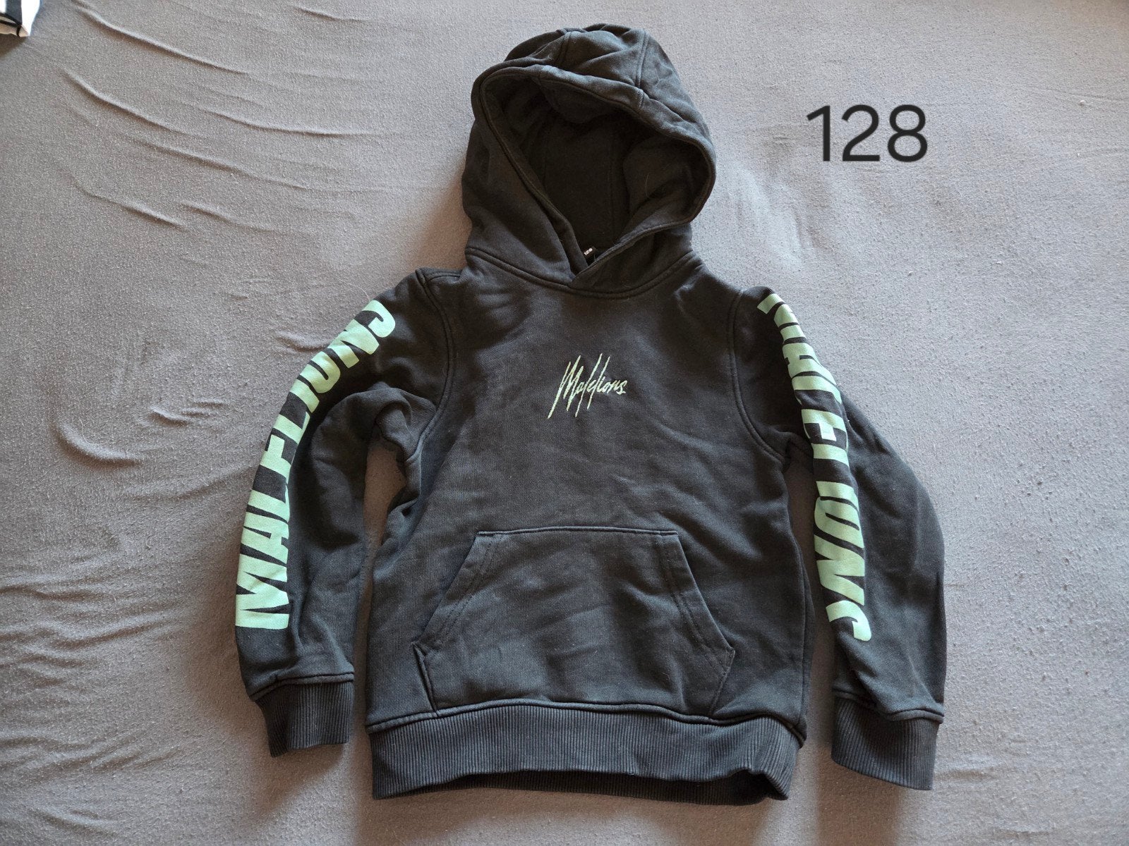 Malelions hoodie maat 128, Gebruikt, Malelions, Trui of Vest, Ophalen of Verzenden