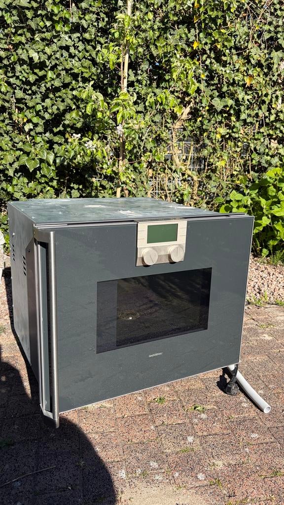 Gaggenau stoomoven met grill - semi-professioneel - zgan, Ophalen, Gebruikt, Vrijstaand, Oven met grill