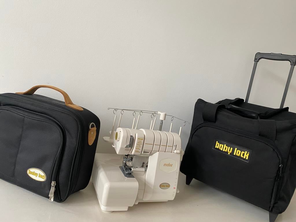Baby lock Evolve wave- overlock+ coverlock 2-8 draads, Hobby en Vrije tijd, Ophalen, Zo goed als nieuw, Naaimachine, Overige merken