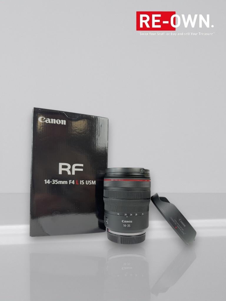 Canon RF 14-35mm f/4 L IS USM (nieuwstaat + doos + garantie), Audio, Tv en Foto, Fotografie | Lenzen en Objectieven, Canon, .